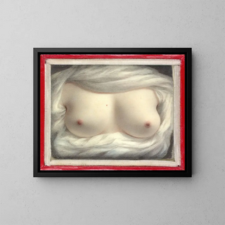 Beauty Revealed - Sarah Goodridge — framed artwork on a wall