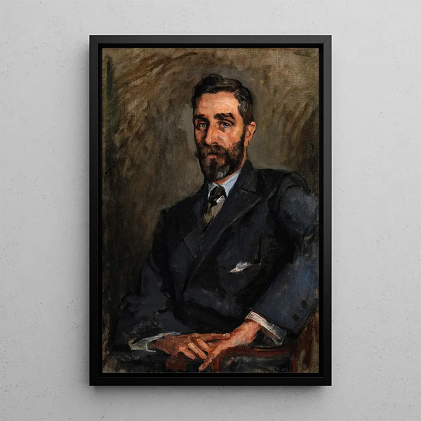 Portrait of Roger Casement 1864-1916 Patriot and Revolutionary - Sarah Henrietta Purser — framed artwork on a wall