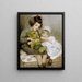 Peigner Teddy - Sarah McGregor — framed artwork on a wall