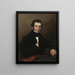 John Bacon Pearce - Sarah Miriam Peale — framed artwork on a wall