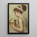 Butterfly Painting - Sarah Paxton Ball Dodson — framed artwork on a wall