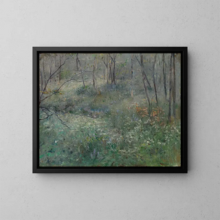Wild Parsley Painting - Sarah Paxton Ball Dodson — framed artwork on a wall