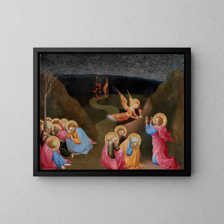 L'Agonie dans le jardin - Sassetta — framed artwork on a wall