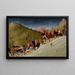 The Journey of the Magi - Sassetta — framed artwork on a wall