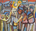 Composition with Drape Holders - Sasza Blonder — artwork view