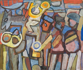 Composition with Drape Holders - Sasza Blonder — artwork view