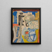 Nature morte avec yk - Sasza Blonder — framed artwork on a wall