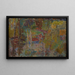 Road in the Forest - Sasza Blonder — framed artwork on a wall