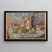 Nature morte avec fruits - Sasza Blonder — framed artwork on a wall