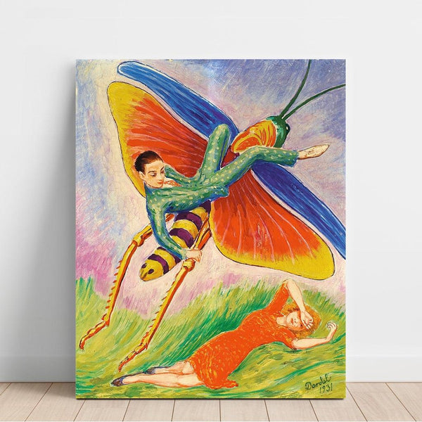 Reproduction of the painting Sauterelle Painting - Nils Dardel