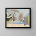Identity under the snow - Sava Šumanović — framed artwork on a wall