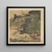 Savants dans un jardin - Chen Hongshou — framed artwork on a wall