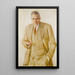 Portrait of a Gentleman - Saveli Abramovich Sorin — framed artwork on a wall
