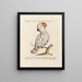 L'ornithologie méthodiquement digérée Pl118 - Saverio Manetti — framed artwork on a wall