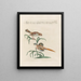 L'ornithologie méthodiquement digérée Pl346 - Saverio Manetti — framed artwork on a wall