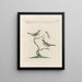 Ornithology Painting methodically digested Pl375 - Saverio Manetti — framed artwork on a wall