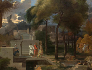 Classic landscape painting - Sébastien Bourdon — artwork view