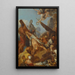 Crucifixion of Saint Peter - Sébastien Bourdon — framed artwork on a wall