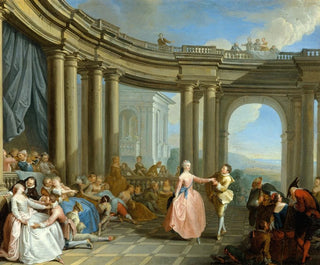 The Minuet - Sébastien Leclerc le Jeune — artwork view