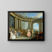 The Minuet - Sébastien Leclerc le Jeune — framed artwork on a wall