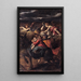 Flight into Egypt - Scarsellino — framed artwork on a wall