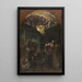 L'Annonciation - Scarsellino — framed artwork on a wall