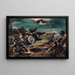 The Fall of Saint Paul - Scarsellino — framed artwork on a wall