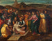 The Resurrection of Lazarus - Scarsellino — artwork view
