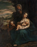 The Virgin and Child with Saint Elizabeth and Saint John the Child - Scarsellino — artwork view