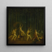 Scene Bacchanale - Agnes Tai — framed artwork on a wall