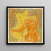Love Scene - Ernst Ludwig Kirchner — framed artwork on a wall