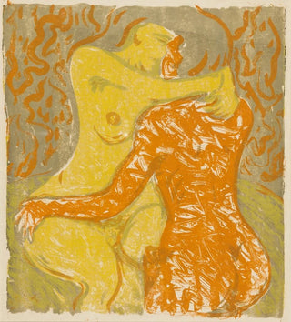Scène d'amour - Ernst Ludwig Kirchner