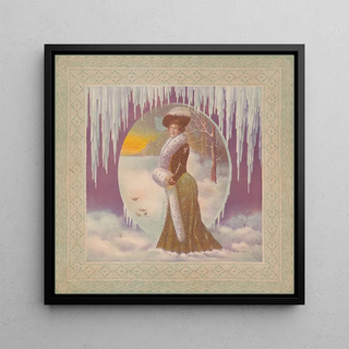 Scène d'hiver - Anonyme