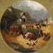 Farm Court Scene - John Frederick Herring Jr — artwork view