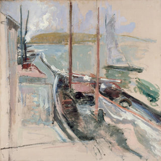 Scène de port - John Henry Twachtman