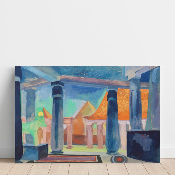 Reproduction of the painting Scénography Painting for the object Cleopatra - Robert Delaunay