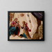 The mystical marriage of Saint Catherine - School of Antonio Tempesta — framed artwork on a wall