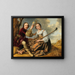 Mirtillo and Amaryllis - School of Dordrecht — framed artwork on a wall