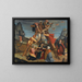 The Descent from the Cross - School of Ferrara — framed artwork on a wall