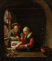 a Peasant Meal - Frans van Mieris School — artwork view