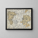 Untitled Painting - Pavel Filonov School — framed artwork on a wall