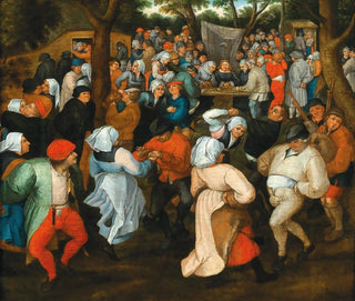 The Bride's Dance - School of Pieter Brueghel II — artwork view