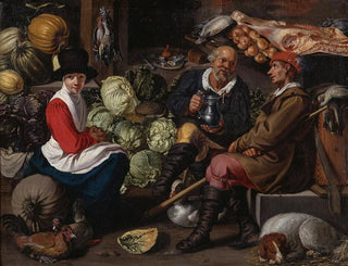 Vegetable Vendors - Willem Pieterszoon Buytewech School — artwork view