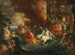 a fantastic scene including Venus with Cupid and Neptune in his chariot - School of the Netherlands — artwork view