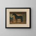 Nuage noir - Scott Leighton — framed artwork on a wall