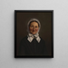 Elisabetha Sutter-Goldener 1794-1863 - Sebastian Buff — framed artwork on a wall