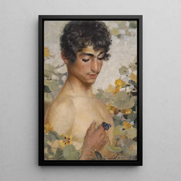 The Bumblebee - Sebastian Lucius — framed artwork on a wall