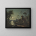 River Scene Painting - Sebastian Pether — framed artwork on a wall