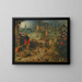 An Allegory of Spring - Sebastian Vrancx — framed artwork on a wall