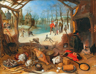 An Allegory of Winter - Sebastian Vrancx — artwork view